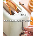 Electric Bread Toaster for Sandwiches and Waffles