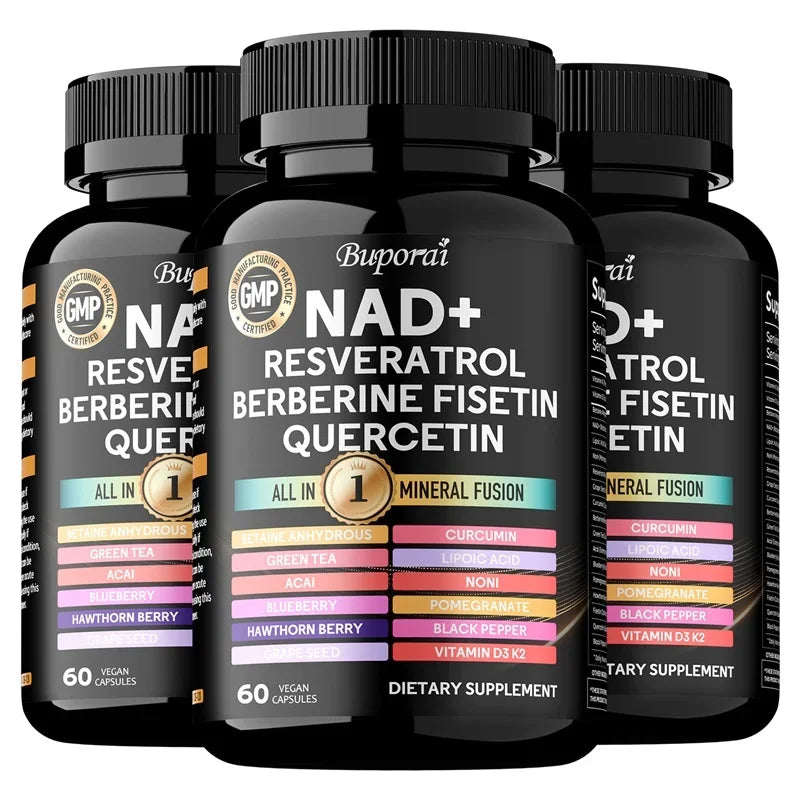NAD+ Resveratrol Berberine Capsules