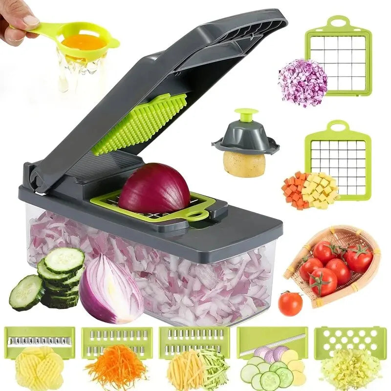 16pcs Vegetable Chopper & Slicer Set