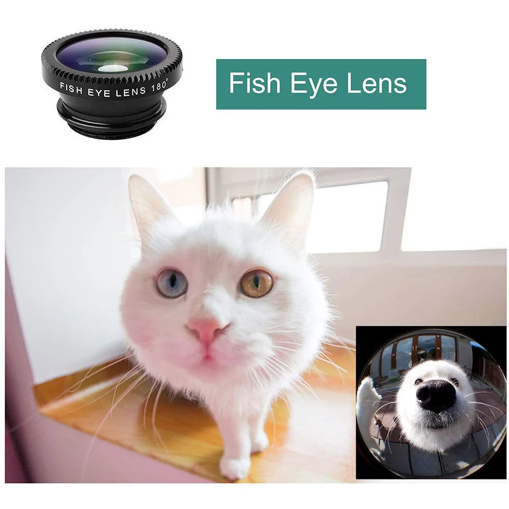 3-in-1 Smartphone Camera Lens