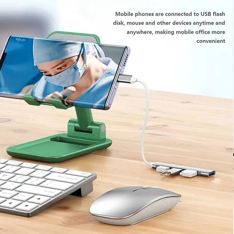 4-Port USB Type-C Hub OTG Adapter