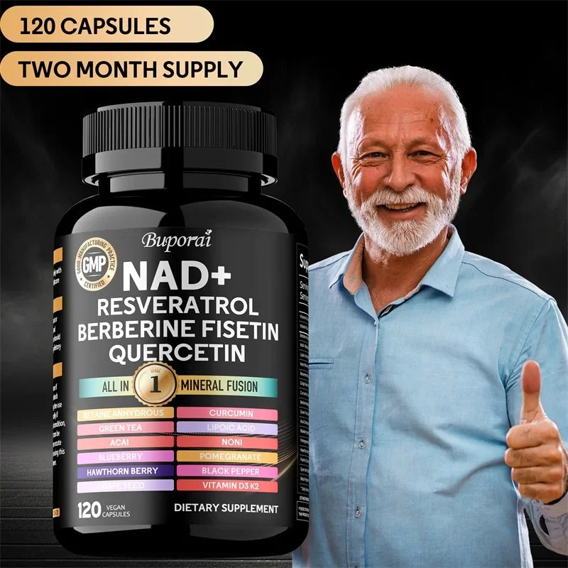 NAD+ Resveratrol Berberine Capsules