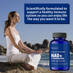 NAD+ Resveratrol Supplement Capsules