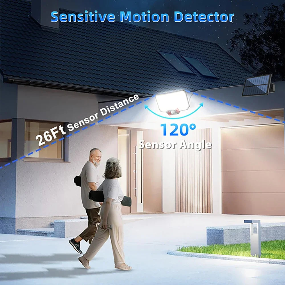 Solar Motion Sensor Flood Light