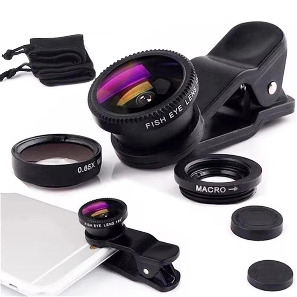 3-in-1 Smartphone Camera Lens