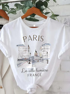 Paris Print Women’s T-Shirt