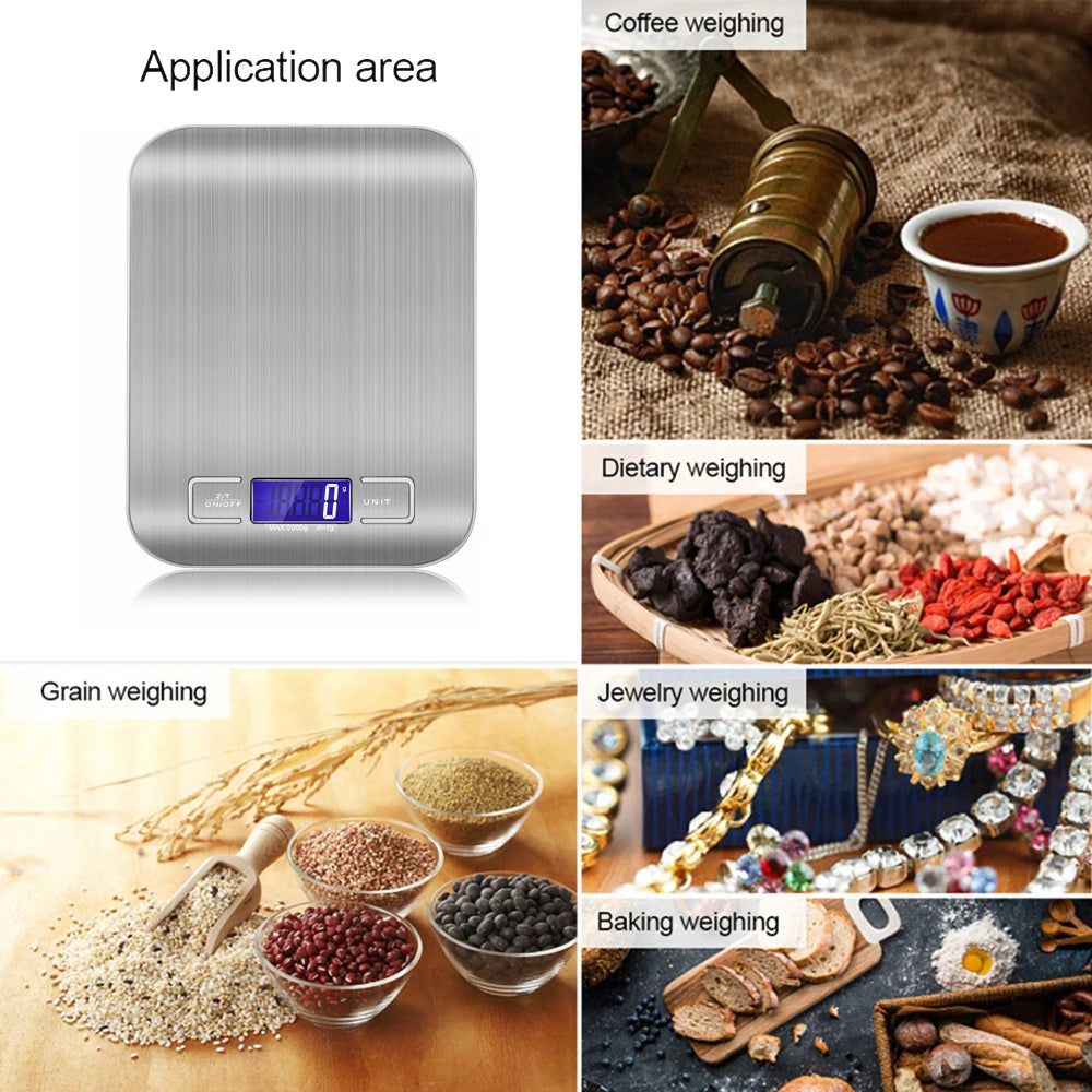 Portable Digital Kitchen Scale 5kg