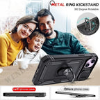 Heavy Duty iPhone Case with Kickstand