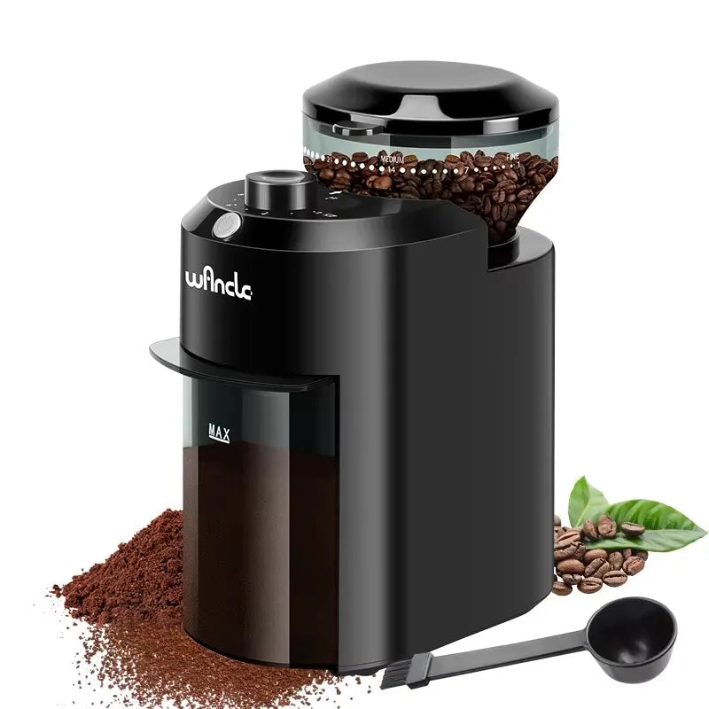 Wancle Compact Electric Burr Coffee Grinder