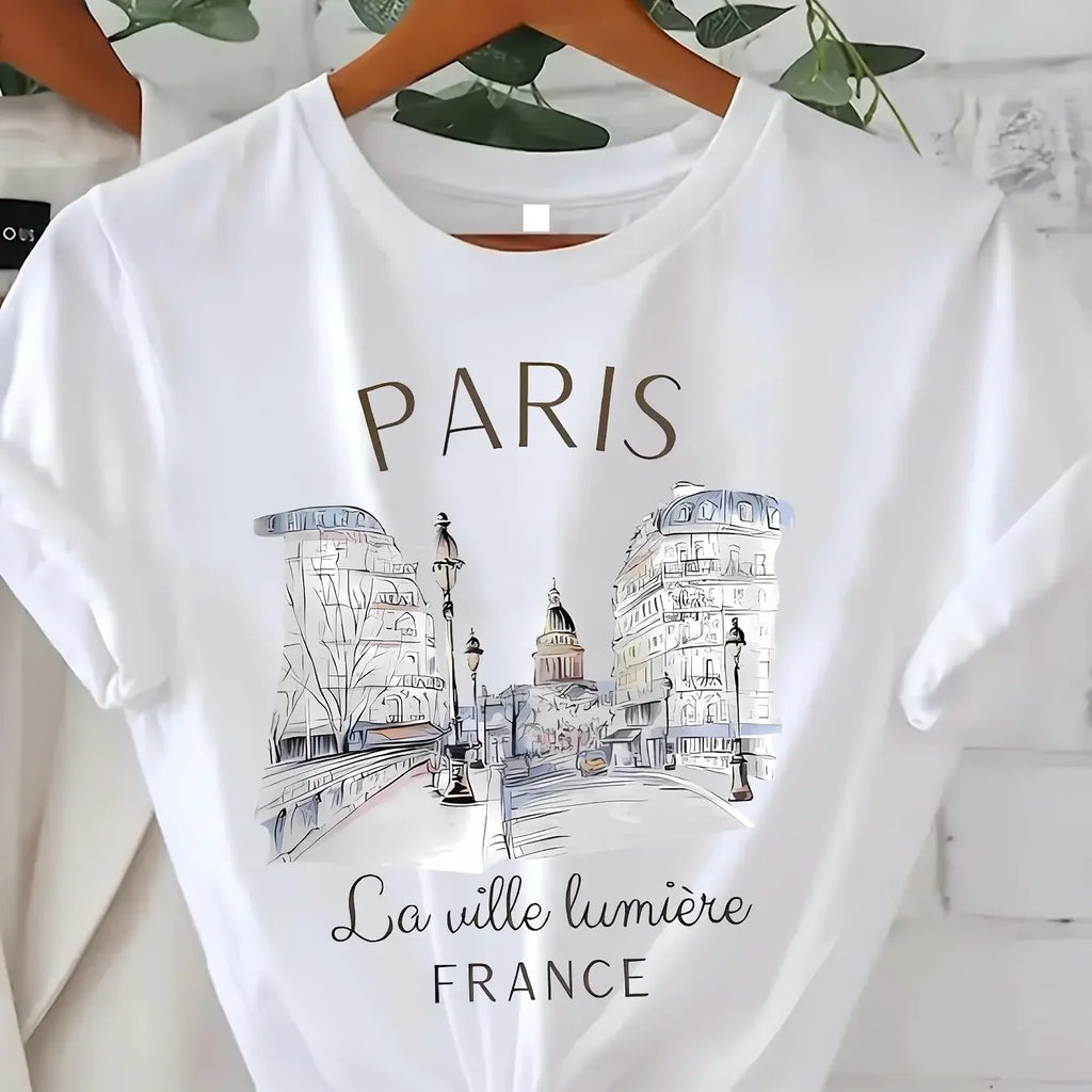Paris Print Women’s T-Shirt