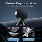 Magnetic Car Phone Holder 360° Dashboard Mount