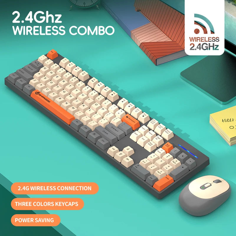 Wireless Keyboard and Mouse Combo
