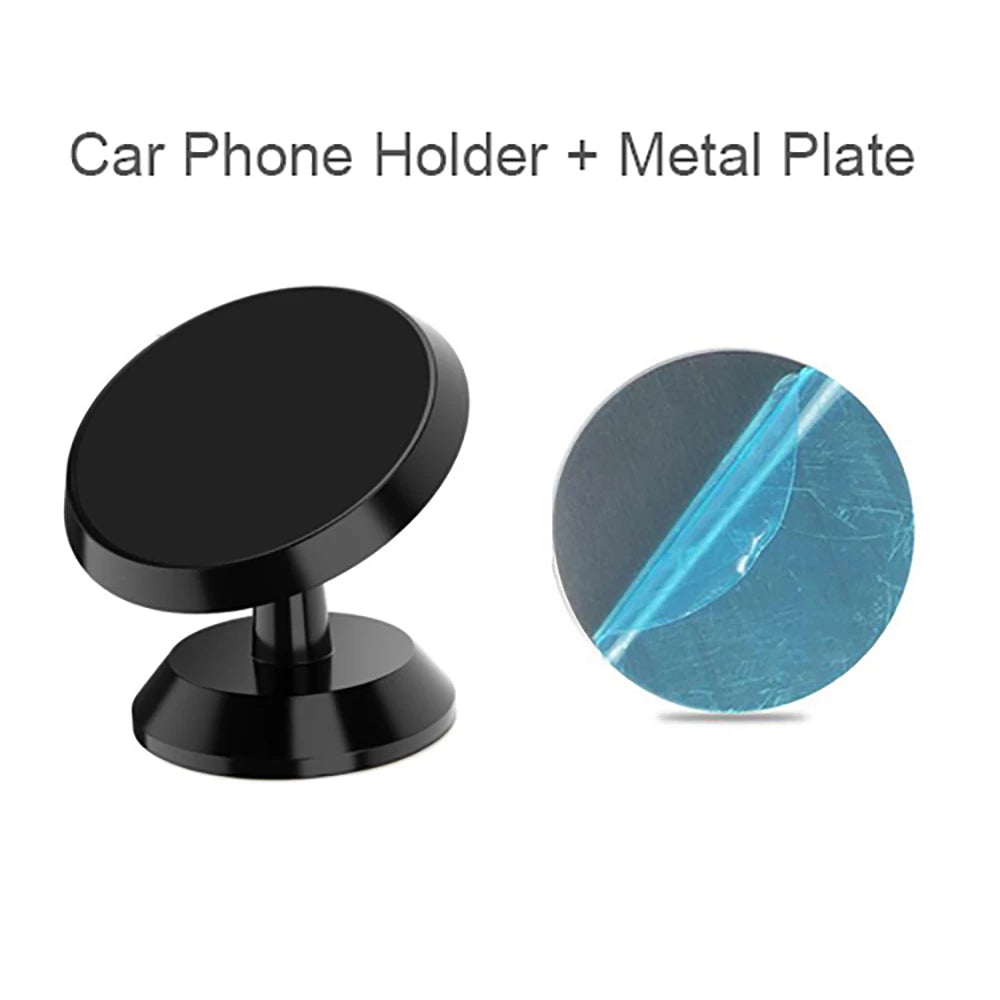 Magnetic Car Phone Holder 360° Dashboard Mount