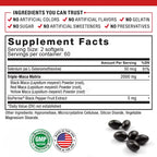 Maca Root Capsules – Black, Red & Yellow Maca Blend