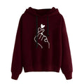Korean Style Fleece Hoodie
