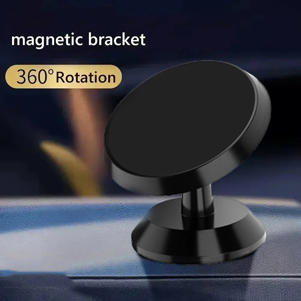 Magnetic Car Phone Holder 360° Dashboard Mount