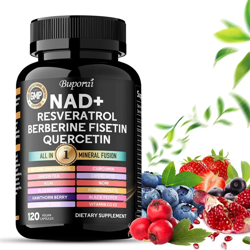 NAD+ Resveratrol Berberine Capsules