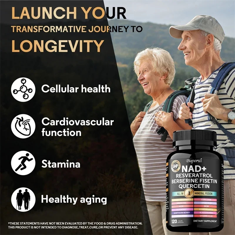 NAD+ Resveratrol Berberine Capsules