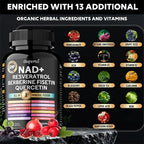 NAD+ Resveratrol Berberine Capsules