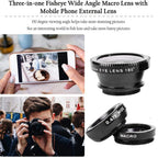 3-in-1 Smartphone Camera Lens