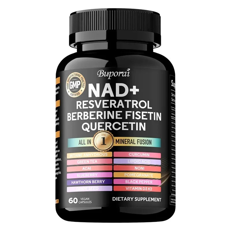 NAD+ Resveratrol Berberine Capsules