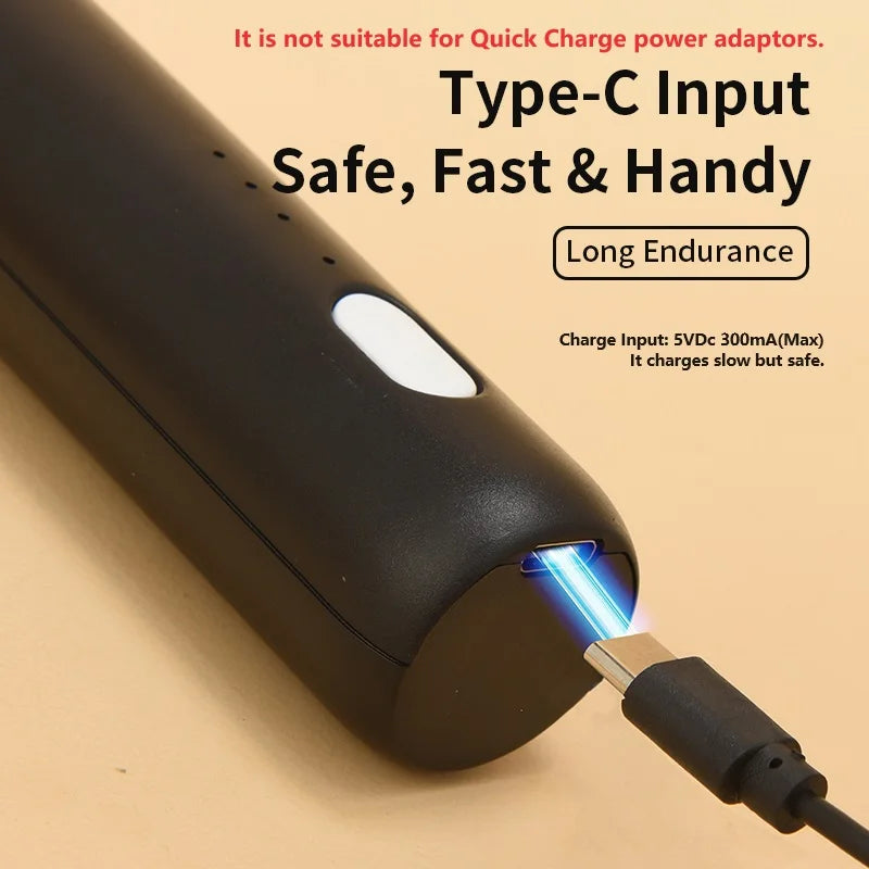 Electric Milk Frother & Egg Beater – Rechargeable Handheld Whisk