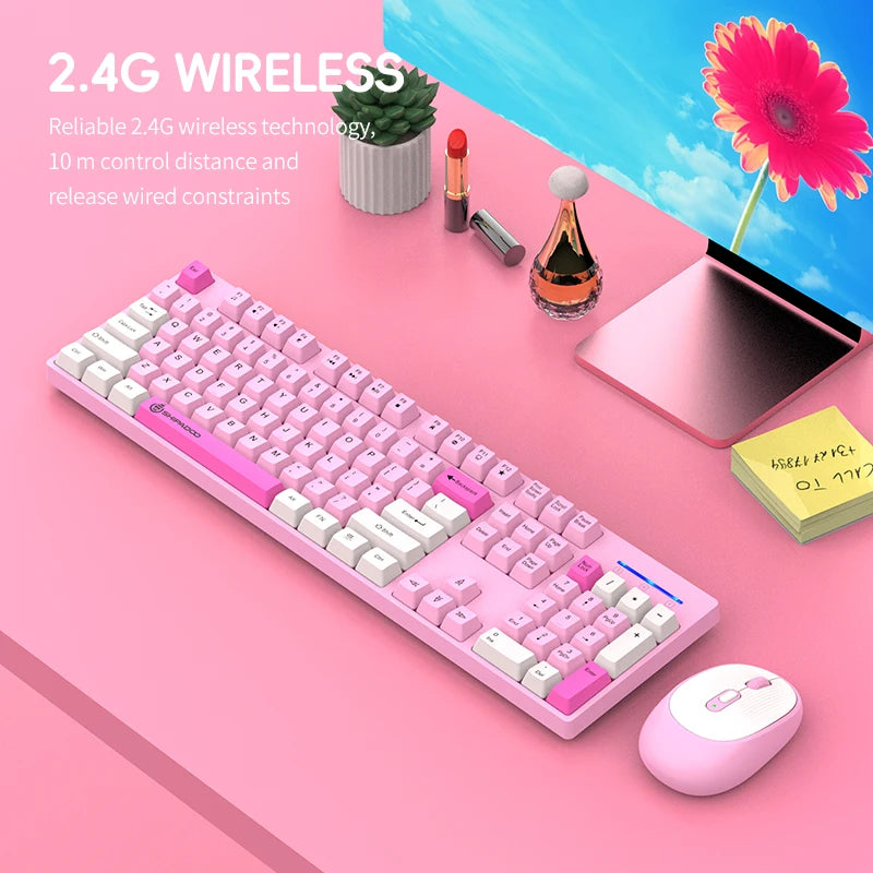 Wireless Keyboard and Mouse Combo