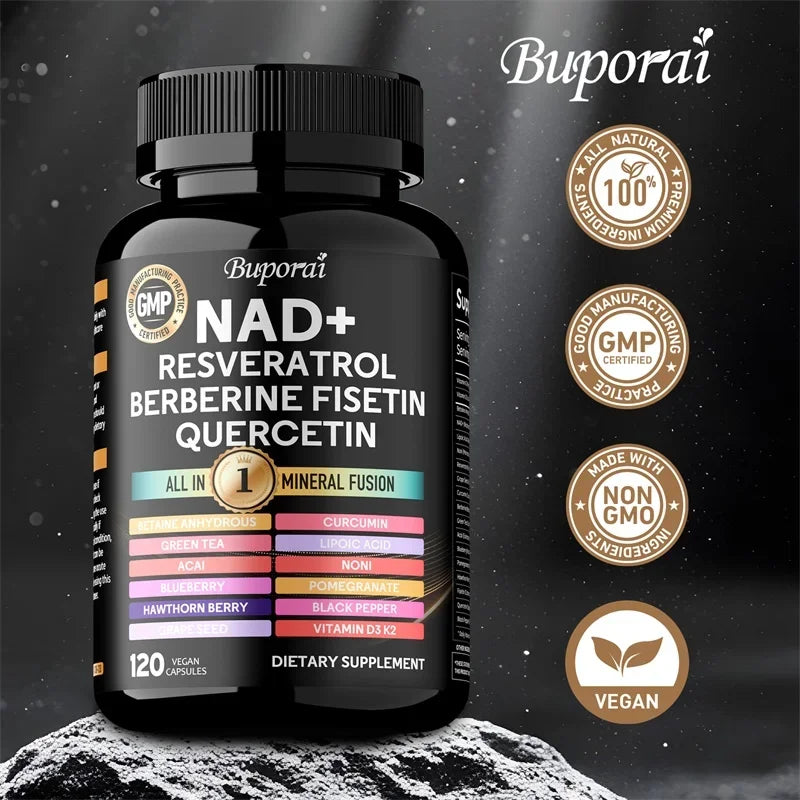 NAD+ Resveratrol Berberine Capsules