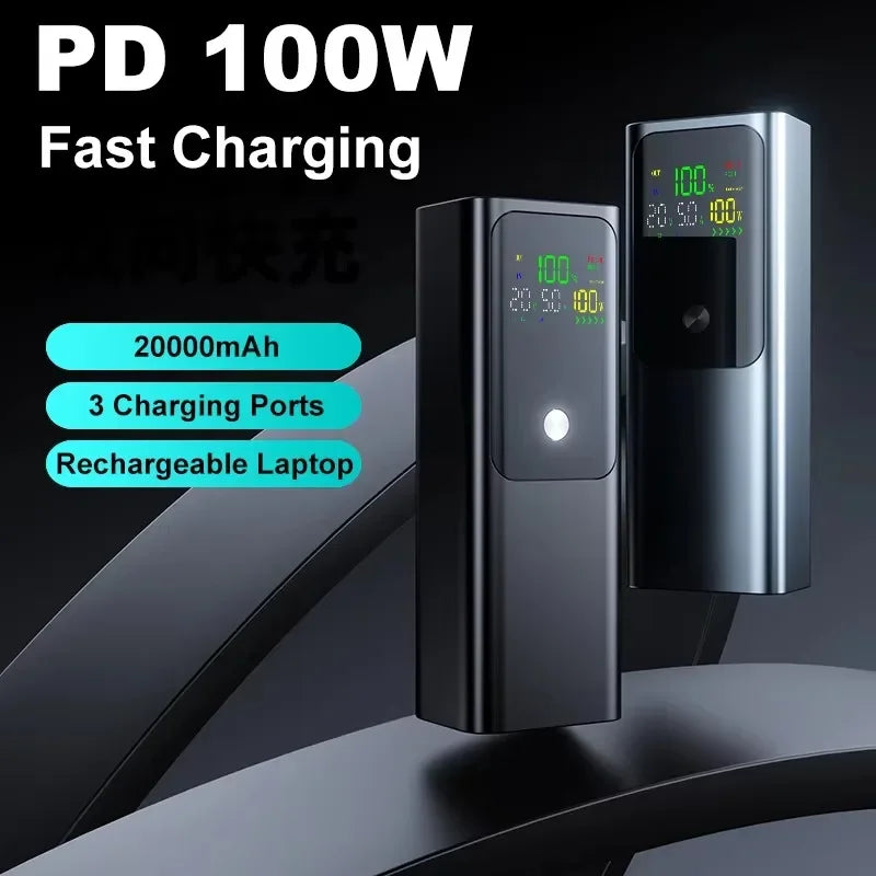 100W PD 20000mAh DIY Power Bank Case