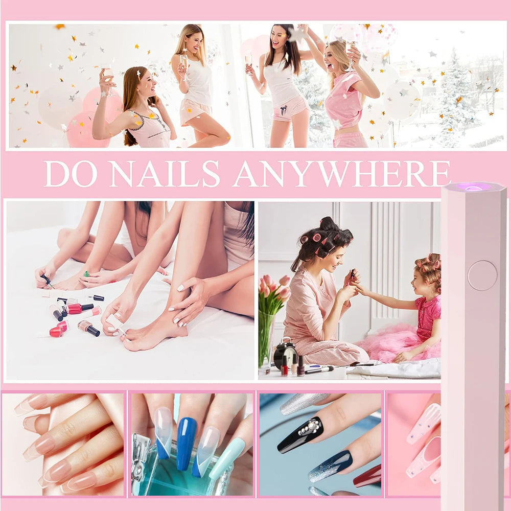 Handheld UV LED Nail Lamp