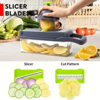 16pcs Vegetable Chopper & Slicer Set