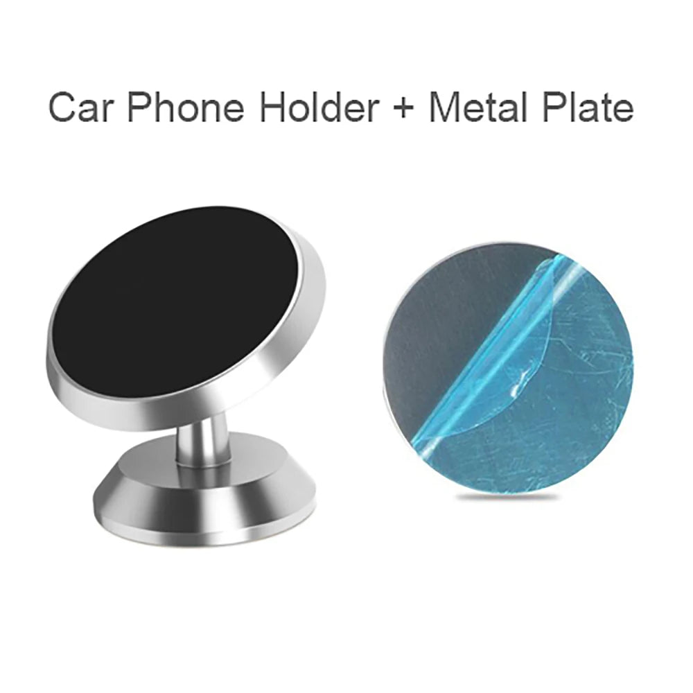 Magnetic Car Phone Holder 360° Dashboard Mount