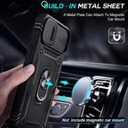 Heavy Duty iPhone Case with Kickstand