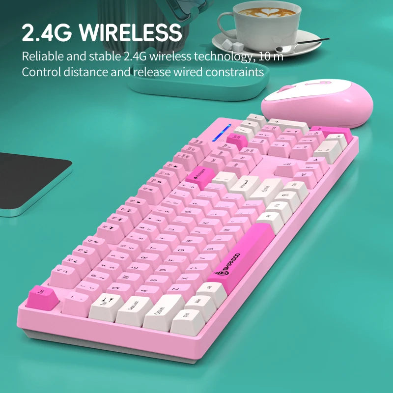 Wireless Keyboard and Mouse Combo